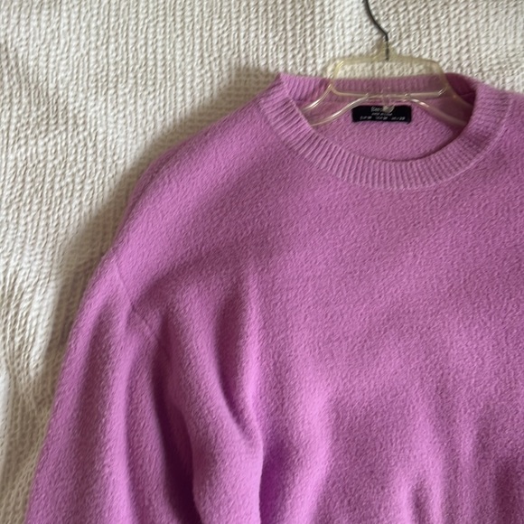 Pink Bershka Crew Neck Sweater - Picture 2 of 4